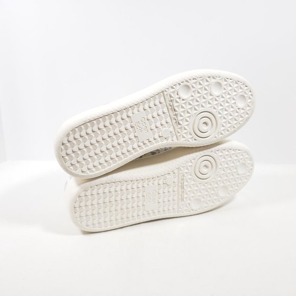 Open Edit Landyn Platform Sneaker - White/Blue - Picture 3 of 4